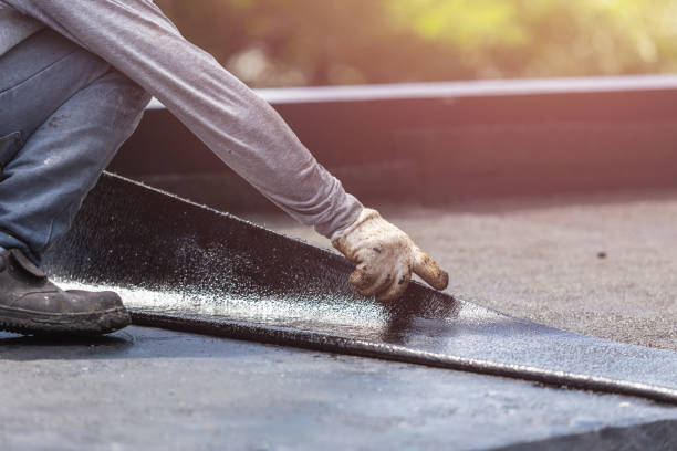 Professional Waterproofing technician working in Lebanon, OR